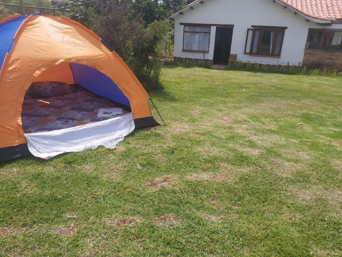 Hospedaje Y Zona De Camping Pistacho Guest House Villa de Leyva Exterior photo